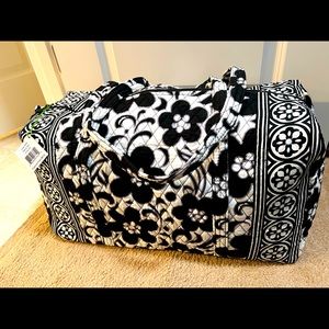 NWT Vera Bradley Large Duffel - Night & Day pattern